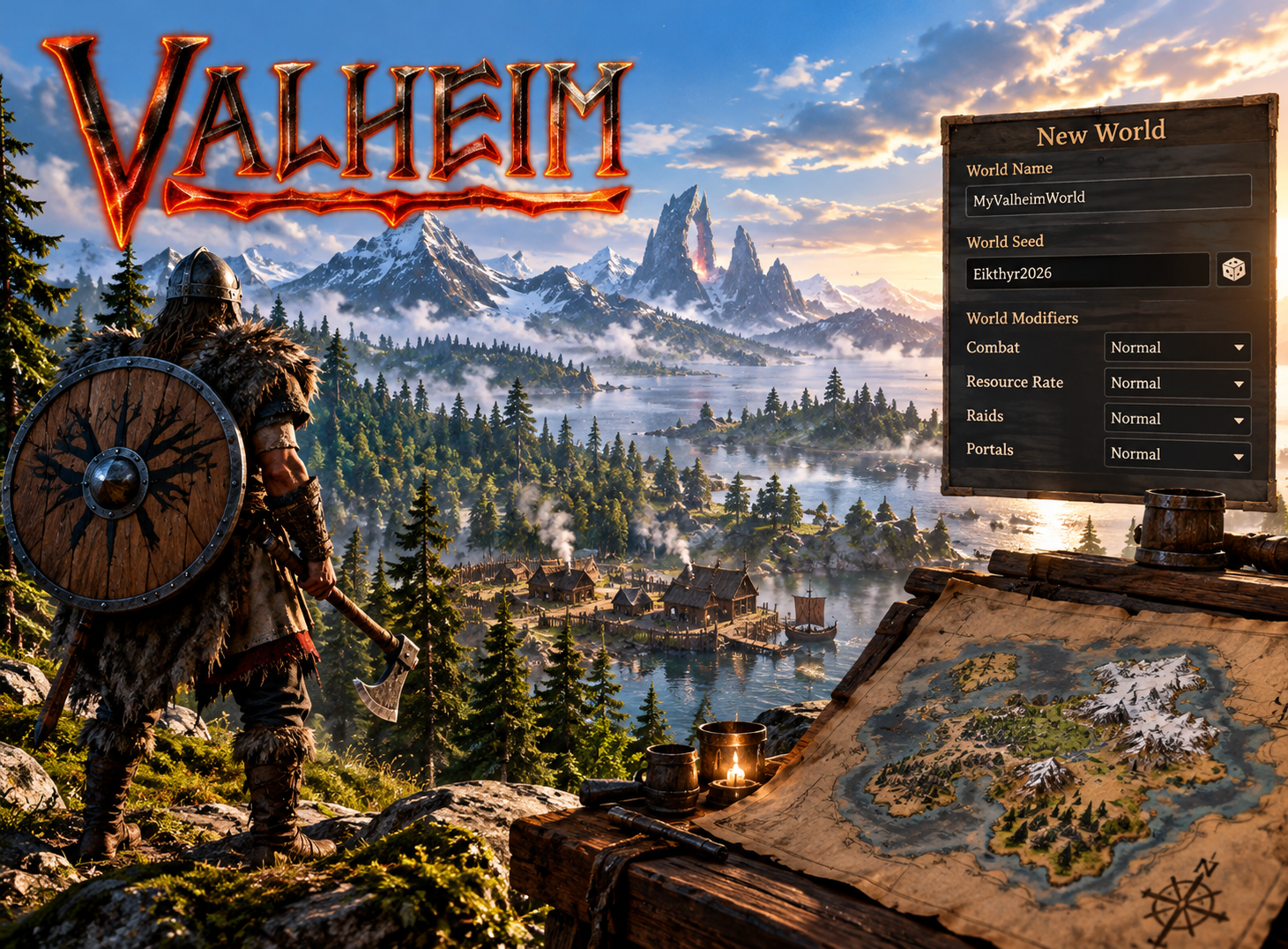 valheim world seeds and world settings explained